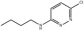 6-丁基氨基-3-氯哒嗪 结构式