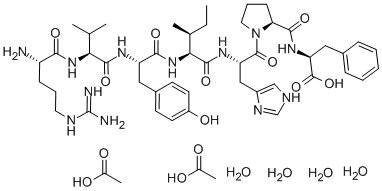 人ANGIOTENSIN III肽 结构式