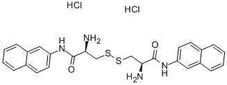 (H-CYS-BETANA)2 2 HCL 结构式