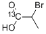 2-溴丙酸-1-13C 结构式