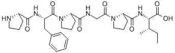 [DES-TYR1 ]-BETA-CASOMORPHIN 结构式