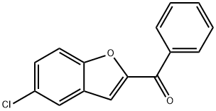 5-CHLORO-2-BENZOYLBENZOFURAN 结构式