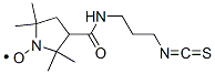 3-(3-isothiocyanatopropylcarbamoyl)-PROXYL 结构式