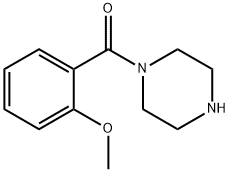 1-[(2-METHOXYPHENYL)CARBONYL]PIPERAZINE 结构式