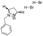 2-苄基-2,5-二氮杂双环[2.2.1]庚烷二氢溴酸盐 结构式