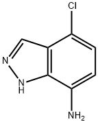 4-氯-7-氨基-吲唑 结构式