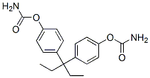 二乙基(亚甲基二-4,1-亚苯基)二氨基甲酸酯 结构式