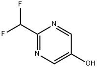 2-(二氟甲基)嘧啶-5-醇 结构式