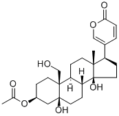 Hellebrigeninmonoacetat [German] 结构式