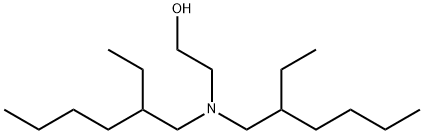 2-[bis(2-ethylhexyl)amino]ethanol 结构式