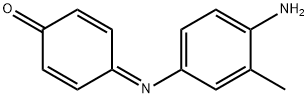 4-[(4-amino-3-methylphenyl)imino]cyclohexa-2,5-dien-1-one  结构式