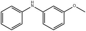 3-甲氧基二苯胺 结构式