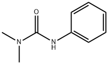 3-苯基-1,1-二甲基脲 结构式