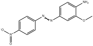 4-[(4-nitrophenyl)azo]-o-anisidine 结构式