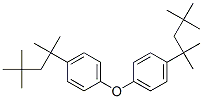1-(2,4,4-三甲基戊烷-2-基)-4-[4-(2,4,4-三甲基戊烷-2-基)苯氧基]苯 结构式