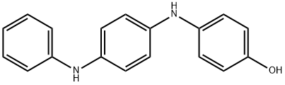 4-[[4-(苯氨基)苯基]氨基]苯酚 结构式