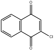 2-氯-1,4-萘醌 结构式