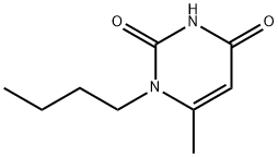 1-Butyl-6-methyluracil 结构式