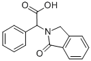 2-(1-异吲哚啉-2-基)-2-苯乙酸 结构式