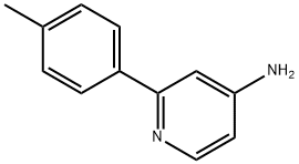 2-p-tolylpyridin-4-ylamine 结构式