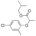 isobutyl (+)-2-(4-chloro-2-methylphenoxy)propionate 结构式