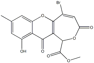 Bromomonilicin 结构式