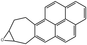 8,9,10,11-Tetrahydro-8,9-epoxy-7H-cyclohepta[a]pyrene 结构式