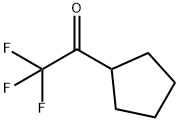 1-环戊基-2,2,2-三氟乙烷-1-酮 结构式