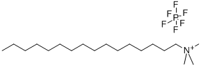 十六烷基三甲基铵六氟磷酸盐 结构式