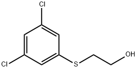 3,5-二氯苯硫代乙醇 结构式