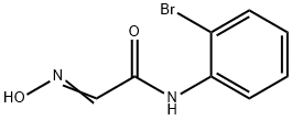 N-(2-溴苯基)-2-(羟基亚氨基)乙酰胺 结构式