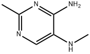 5-(氨基甲基)-2-甲基嘧啶-4-胺 结构式
