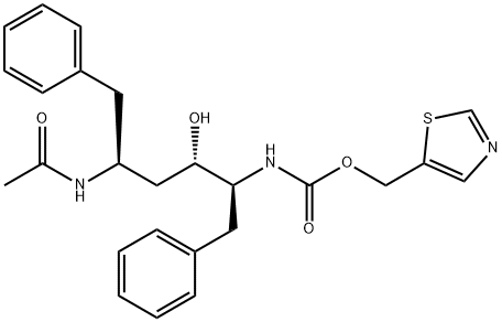 利托那韦杂质C 结构式