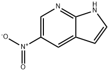 5-硝基-7-氮杂吲哚 结构式