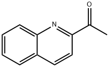 1-喹啉-2-基乙酮 结构式