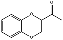 1-(2,3-二氢-1,4-苯并二噁英-2-基)乙烯酮 结构式