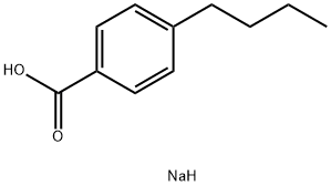 Benzoic acid, 4-butyl-, sodiuM salt 结构式