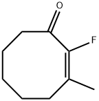 2-Cycloocten-1-one,  2-fluoro-3-methyl- 结构式