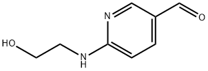 6-(2-hydroxyethylaMino)nicotinaldehyde 结构式