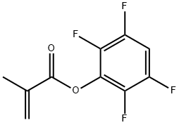 2,3,5,6-四氟苯基甲基丙烯酸酯 结构式