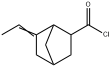 Bicyclo[2.2.1]heptane-2-carbonyl chloride, 6-ethylidene- (9CI) 结构式