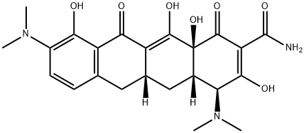 9-米诺环素 结构式