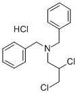 1-Dibenzylamino-2,3-dichloropropane hydrochloride 结构式