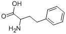 DL-高苯丙氨酸 结构式