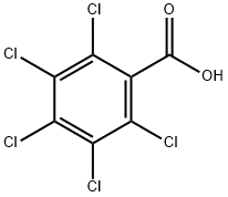 2,3,4,5,6-五氯苯甲酸 结构式