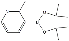 2-甲基-3-(4,4,5,5-四甲基-1,3,2-二氧杂BOROLAN 结构式