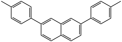 Naphthalene, 2,7-bis(4-methylphenyl)- 结构式