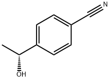 (R)-1-(4-氰基苯基)乙醇 结构式