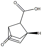 Bicyclo[2.2.1]hept-2-ene-7-carboxylic acid, 5-oxo-, (1S-syn)- (9CI) 结构式