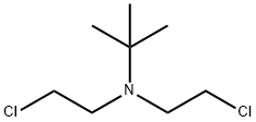 N,N-Bis(2-chloroethyl)-1,1-dimethylethan-1-amine 结构式